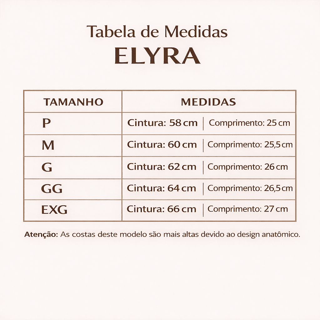 Modelador Abdominal Elyra